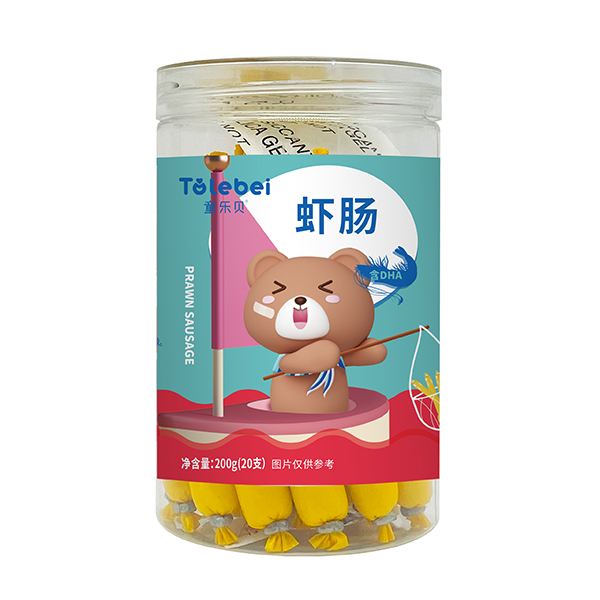 童樂貝蝦腸200g