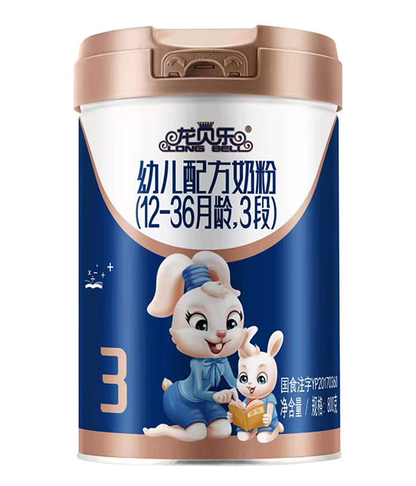 龍貝樂(lè)幼兒配方奶粉3段