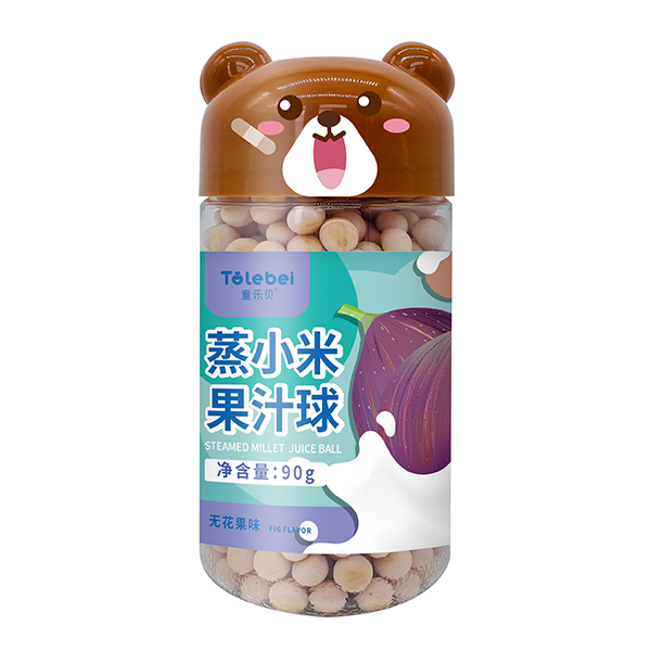 童樂貝蒸小米果汁球-無(wú)花果味