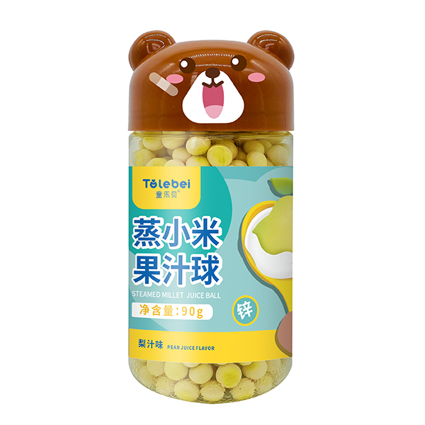 童樂貝蒸小米果汁球-梨汁味
