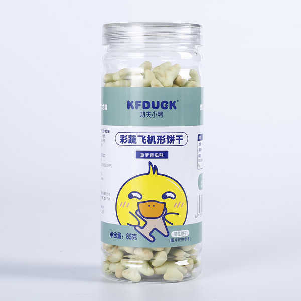 功夫小鴨彩蔬骨頭形餅干 菠蘿青瓜味.jpg