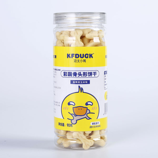 功夫小鴨彩蔬骨頭形餅干 香蕉甜玉米味.jpg