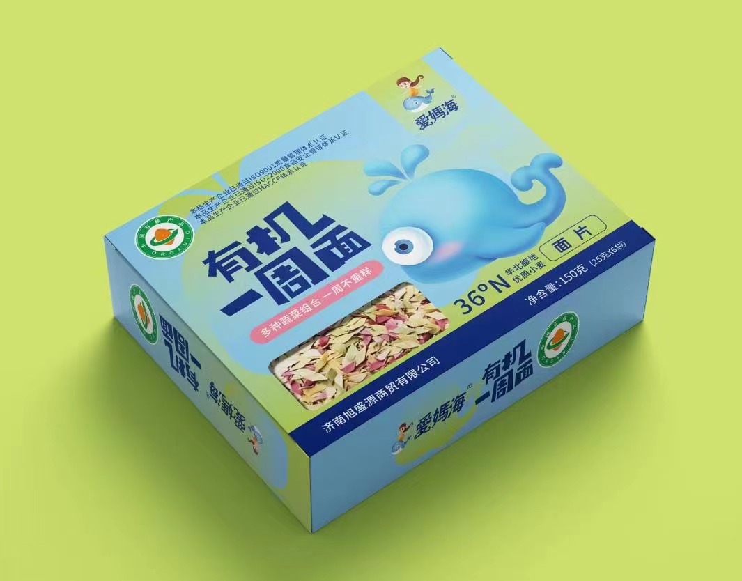 愛媽海有機一周面-面片