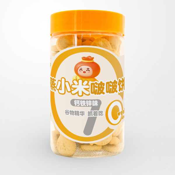 禾兜蒸小米啵啵餅-鈣鐵鋅味