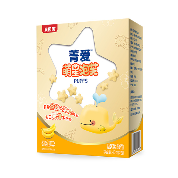 貝因美菁愛(ài)萌星泡芙香蕉味40克.jpg 貝因美菁愛(ài)萌星泡芙香蕉味40克.jpg
