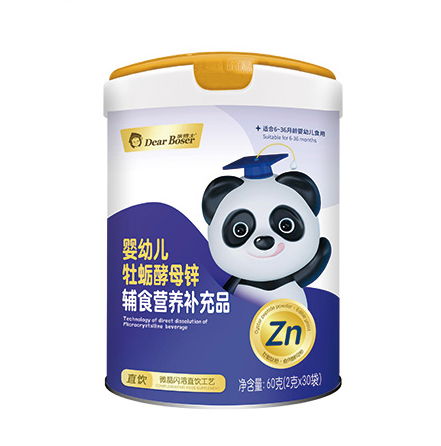 親博士嬰幼兒牡蠣酵母鋅輔食營養(yǎng)補(bǔ)充品60g
