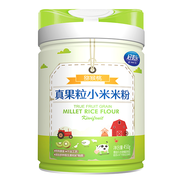 啟美樂(lè)真果粒小米米粉-獼猴桃