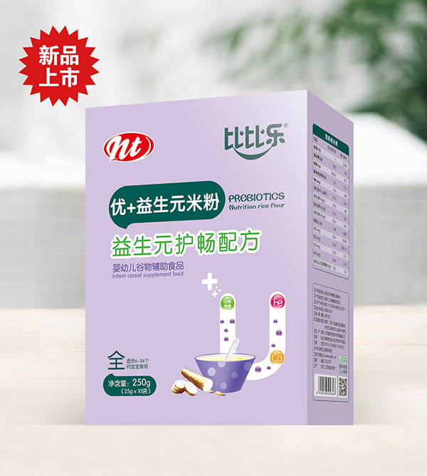比比樂(lè)益生元護(hù)暢優(yōu)+益生元米粉 盒裝