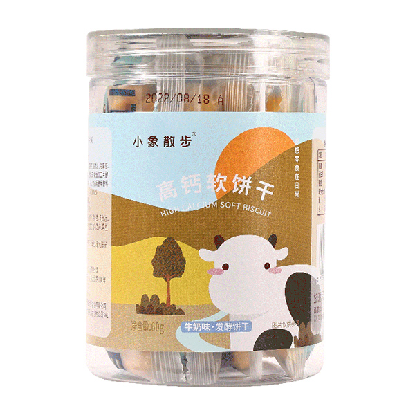 小象散步高鈣軟餅干-牛奶味
