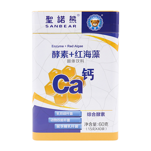 圣諾熊酵素+紅海藻鈣固體飲料