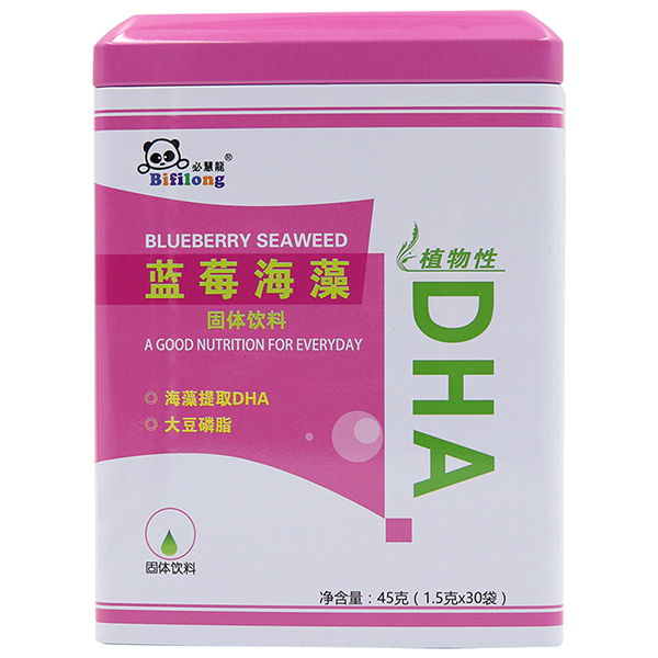 必慧龍藍(lán)莓海藻固體飲料