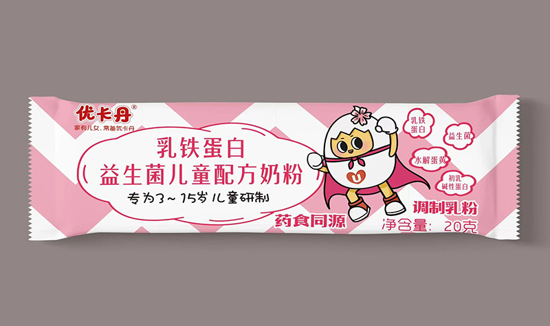 優(yōu)卡丹乳鐵蛋白益生菌兒童配方奶粉條裝