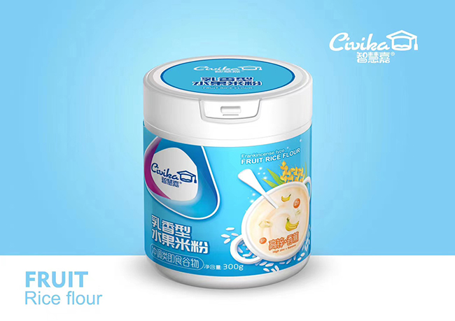 智慧嘉乳香型水果米粉(高鋅+香蕉)