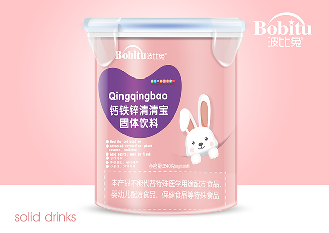 波比兔鈣鐵鋅清清寶