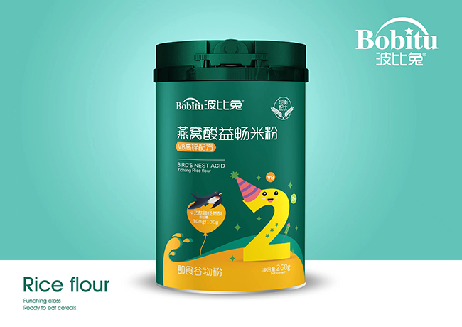 波比兔燕窩酸益暢米粉 VB高鋅配方