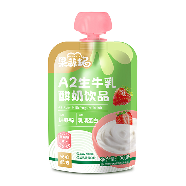果蔬妃A2生牛乳酸奶飲品 草莓味