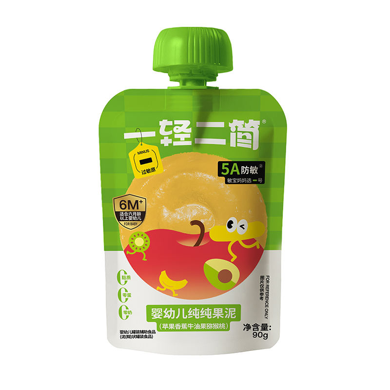 一輕二簡(jiǎn)嬰幼兒純純果泥蘋(píng)果香蕉牛油果獼猴桃.jpg