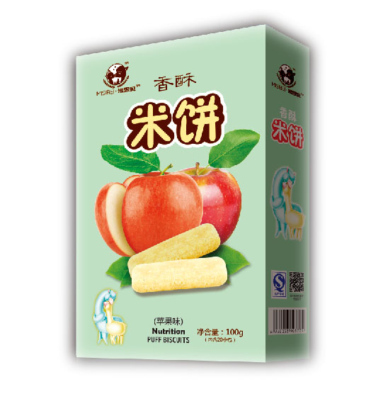 米思貝香酥米餅(蘋果味)