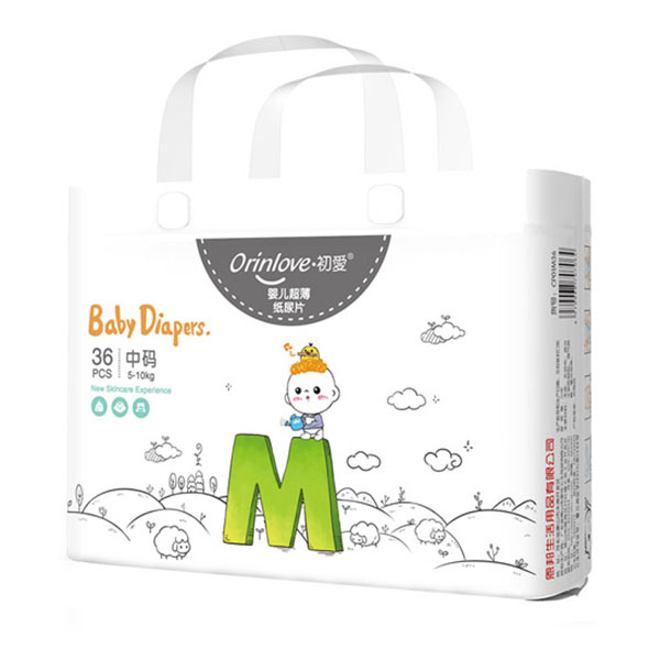 初愛(ài)嬰兒超薄紙尿片M36