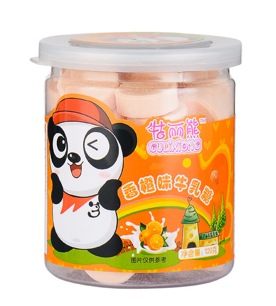 牯麗熊香橙味牛乳糖