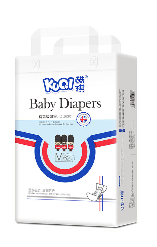 酷琪有氧極薄嬰兒紙尿片M62